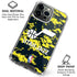 NBA Utah Jazz Grey Digi Camo iPhone 16 Pro Clear Case